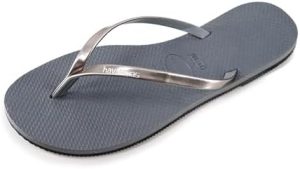 Women's You Metallic Flip Flops