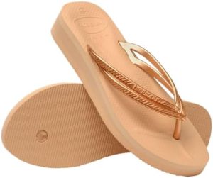 Havaianas womens Wedges Sandal Steel Grey/Steel Grey