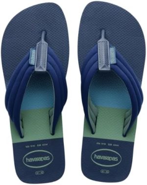Havaianas mens Urban Print Sandal Indigo Blue