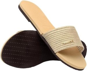 Havaianas Women's You Malta Metallic Flip Flops