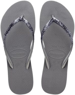 Havaianas Women's Slim Glitter II Flip Flop - Glitter Fashion Sandals