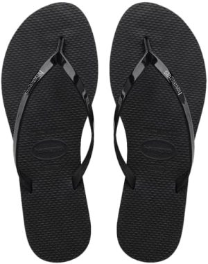 Women's You Metallic Flip Flops