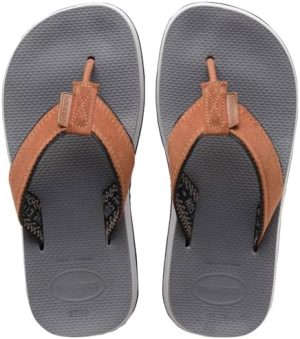 Havaianas unisex urban fusion ii sandal - new graphite/ice grey -, 11/12W - 9/10M